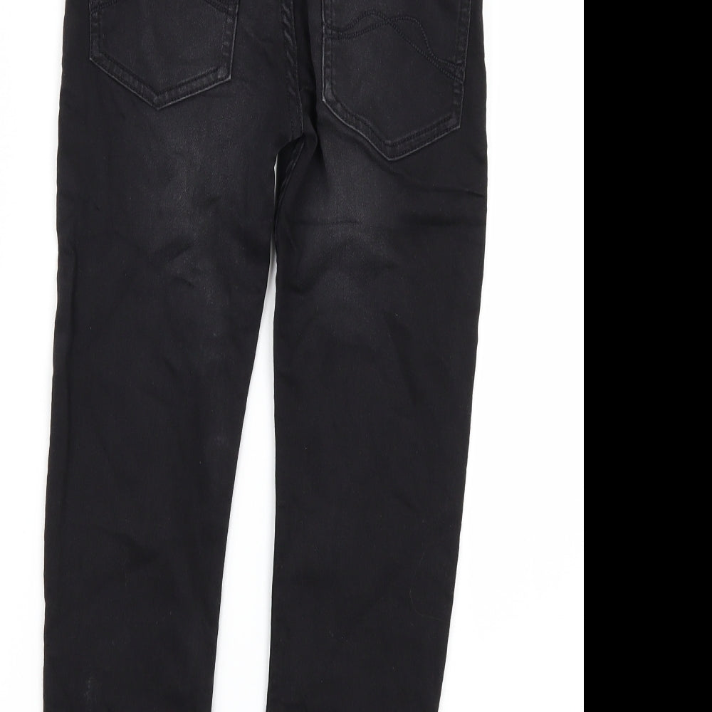 F&F Boys Black  Denim Skinny Jeans Size 8-9 Years