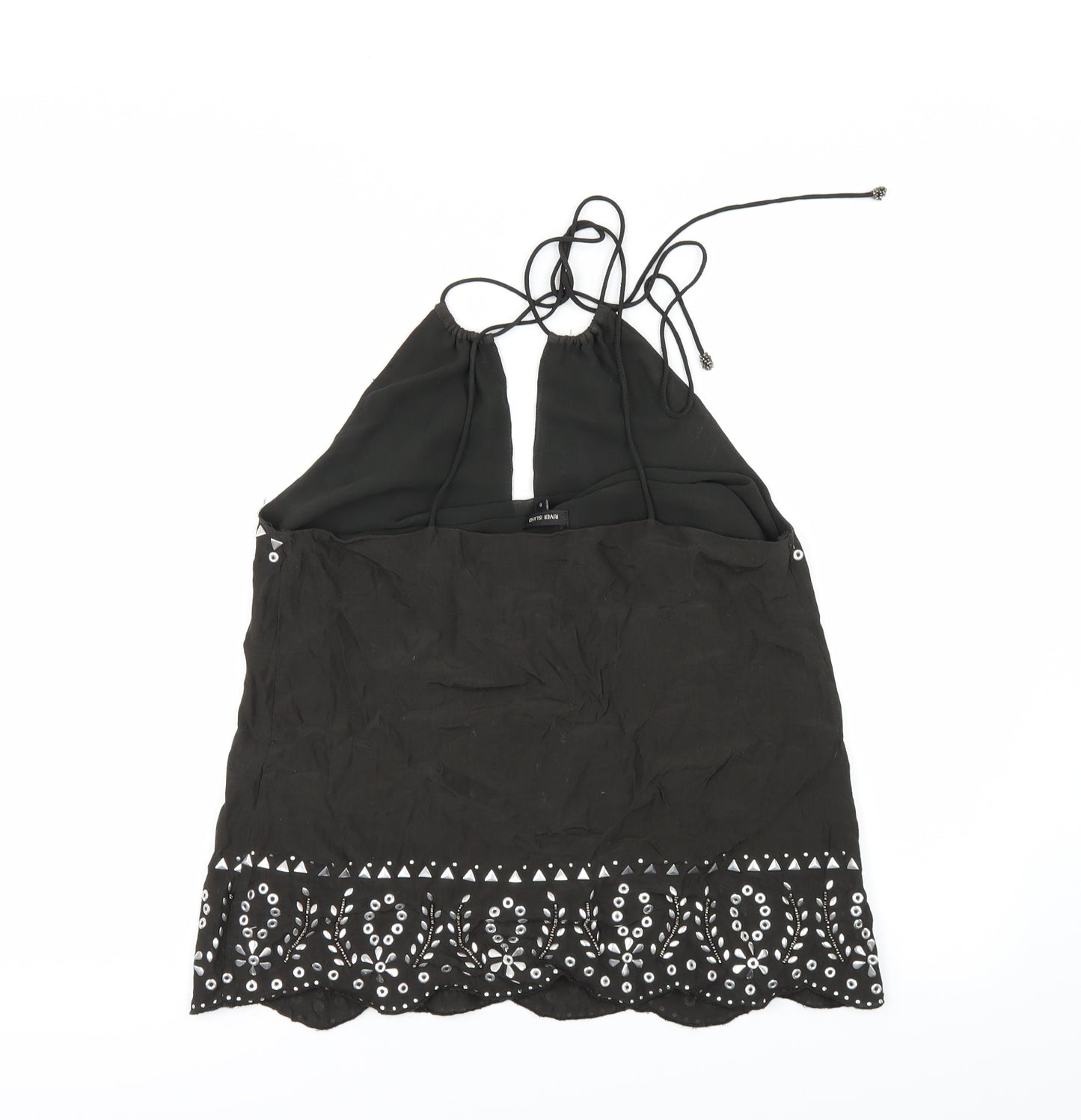 River Island Womens Green   Tunic Blouse Size 8