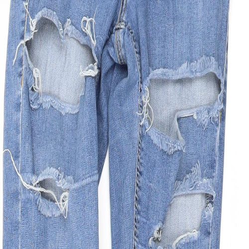 Topshop Womens Blue  Denim Skinny Jeans Size 26 in L30 in