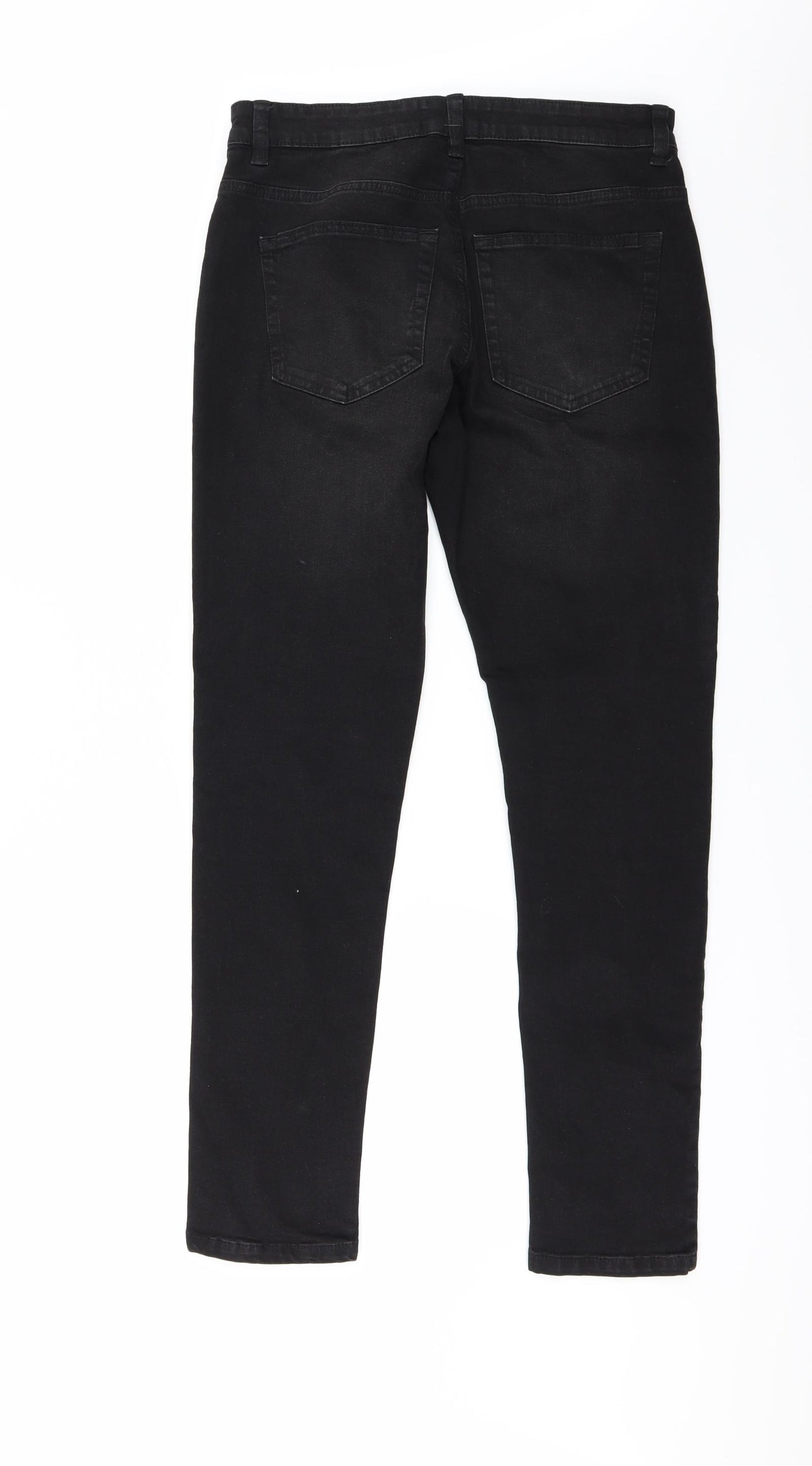 NEXT Mens Black  Denim Skinny Jeans Size 31 in L31 in