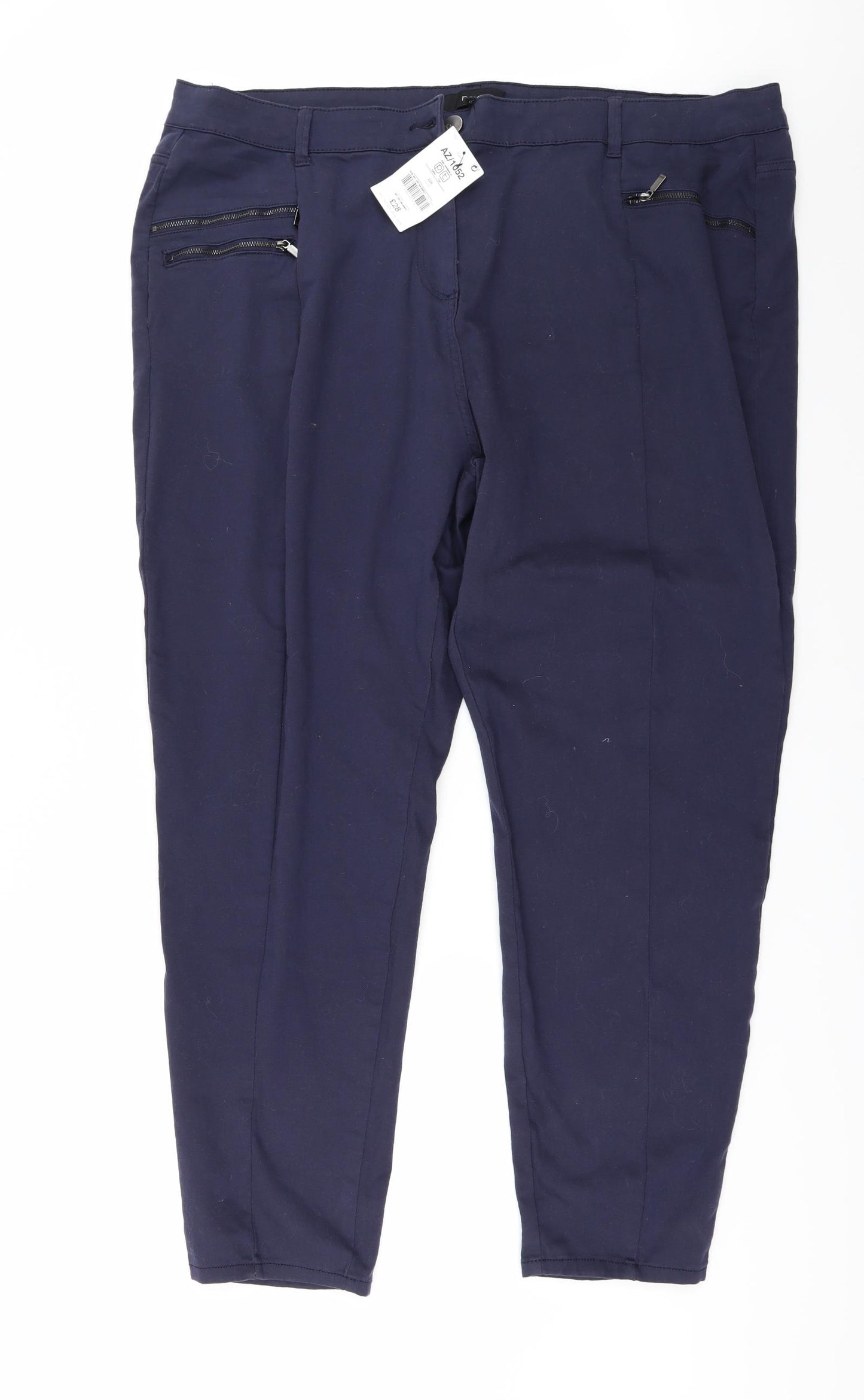 NEXT Womens Blue   Trousers  Size 22 L29 in