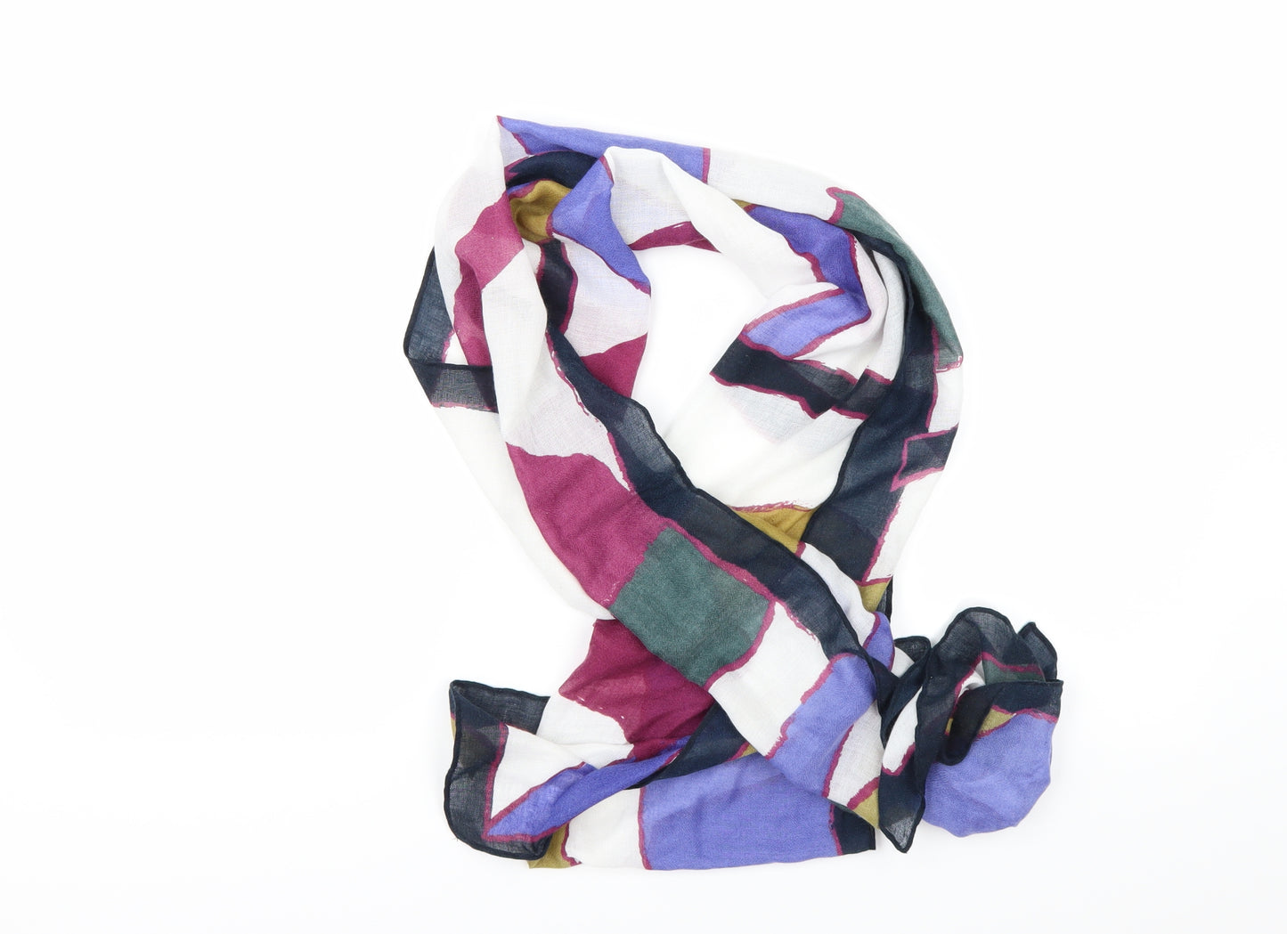 Avon Womens Multicoloured Geometric   Scarf