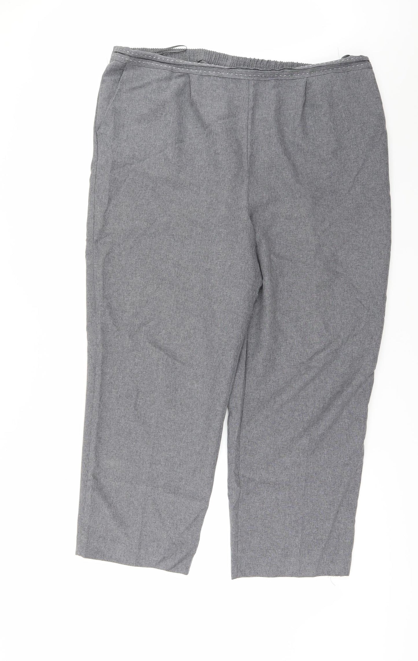 Preworn Womens Grey   Trousers  Size 20 L24 in