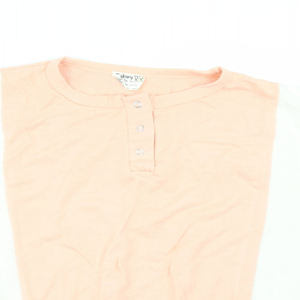Pretty Polly Womens Orange   Basic T-Shirt Size S