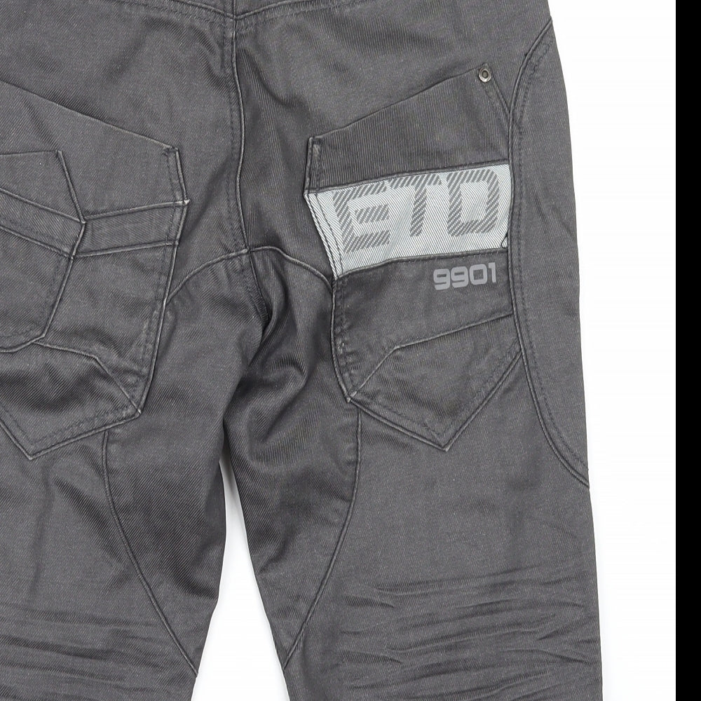 ETO Mens Grey   Chino Shorts Size 32 in