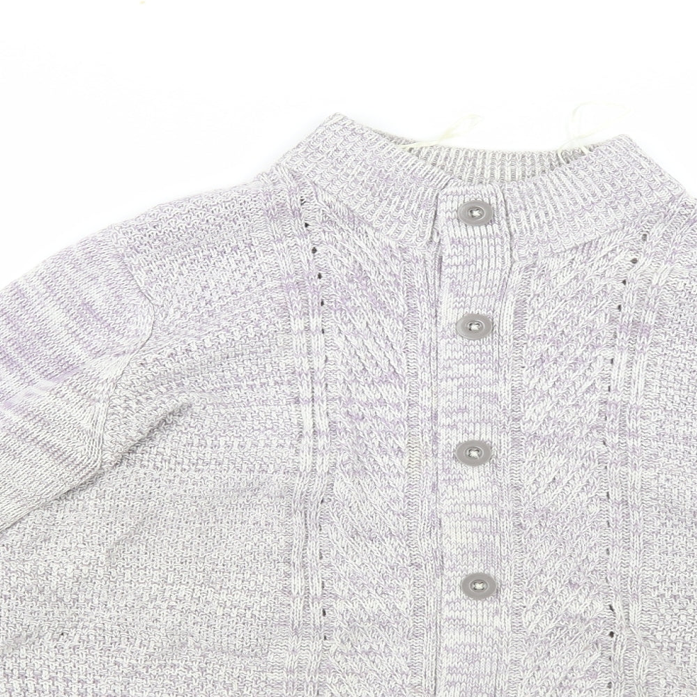 BM Womens Purple   Cardigan Jumper Size M