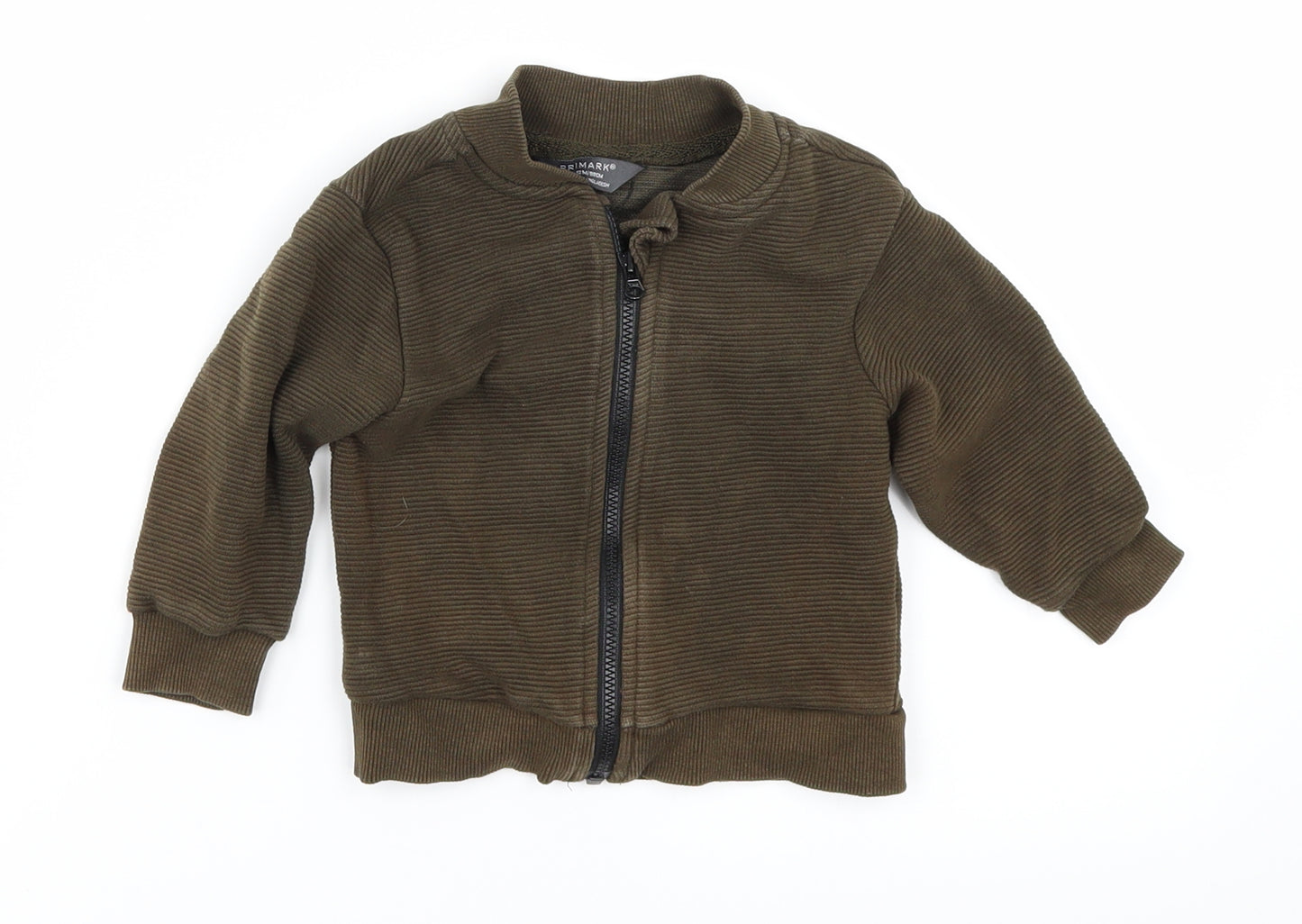Primark Boys Green   Jacket  Size 9-12 Months