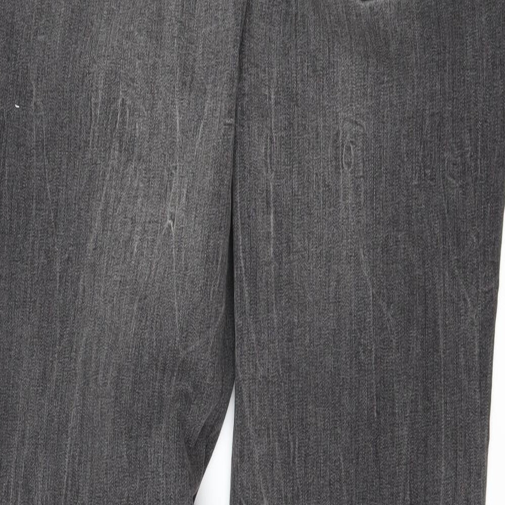 Denim & Co. Womens Black  Denim Skinny Jeans Size 18 L27 in