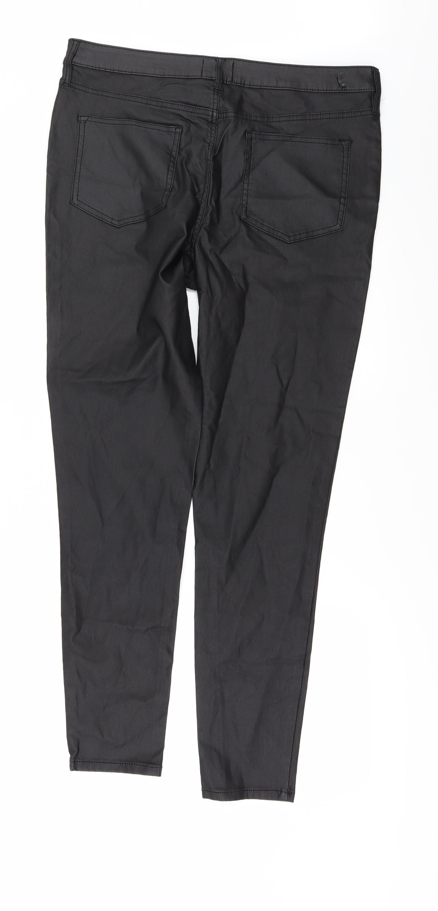 F&F Womens Black   Skinny Jeans Size 16 L28 in
