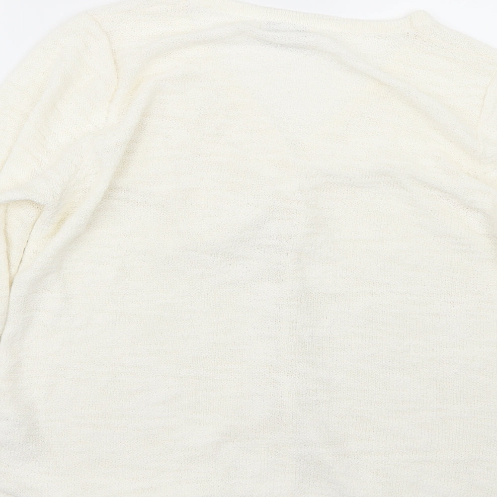 Fay Louise Womens Ivory   Cardigan Jumper