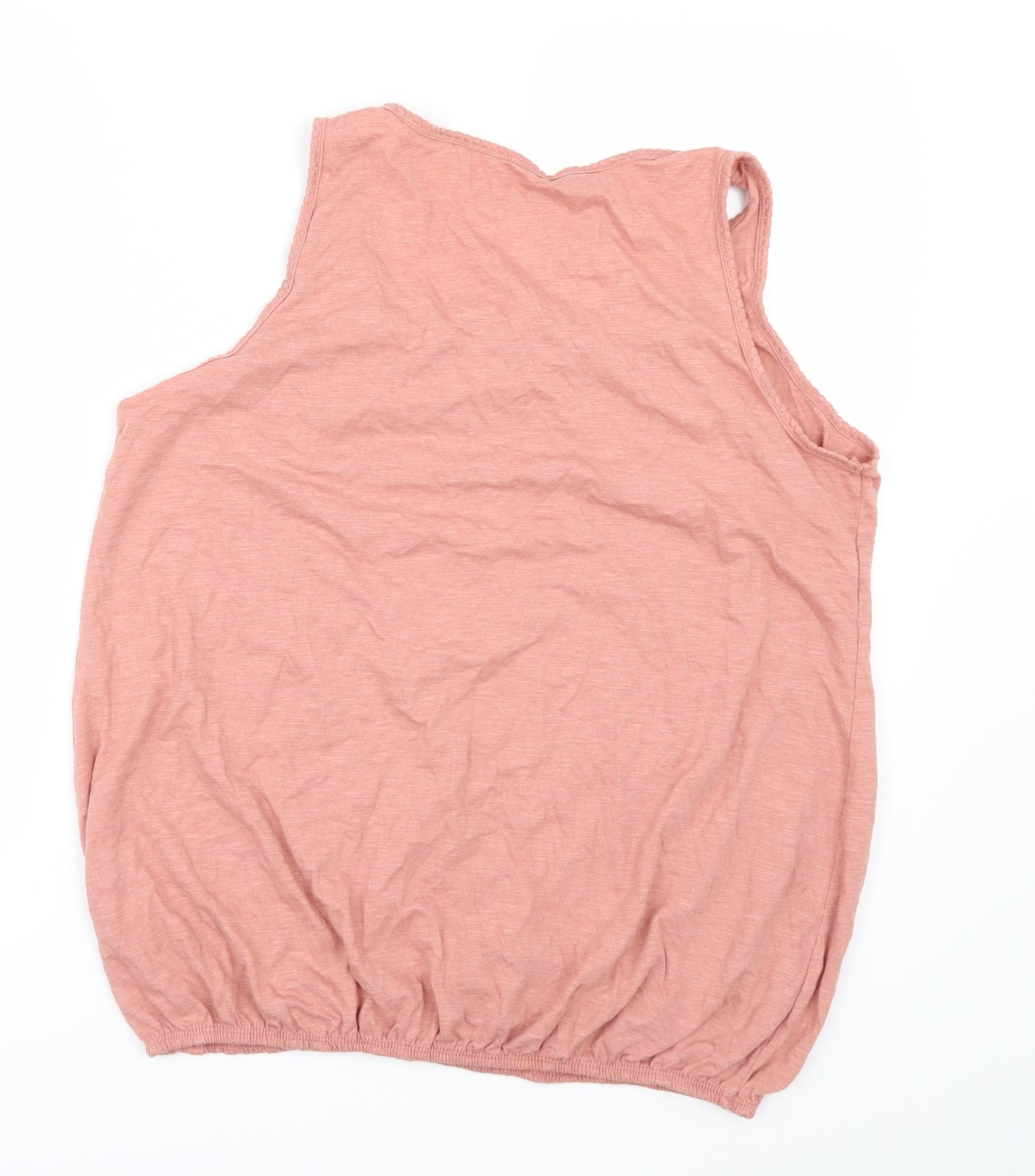 George Womens Orange   Basic T-Shirt Size 18