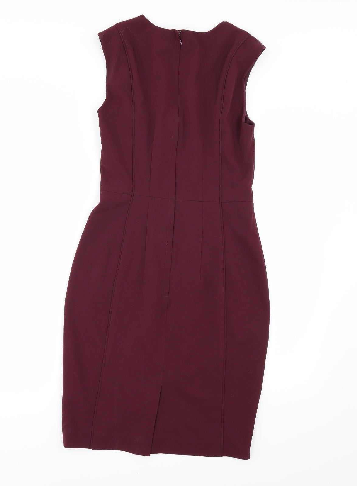 H&M Womens Red   Pencil Dress  Size 6