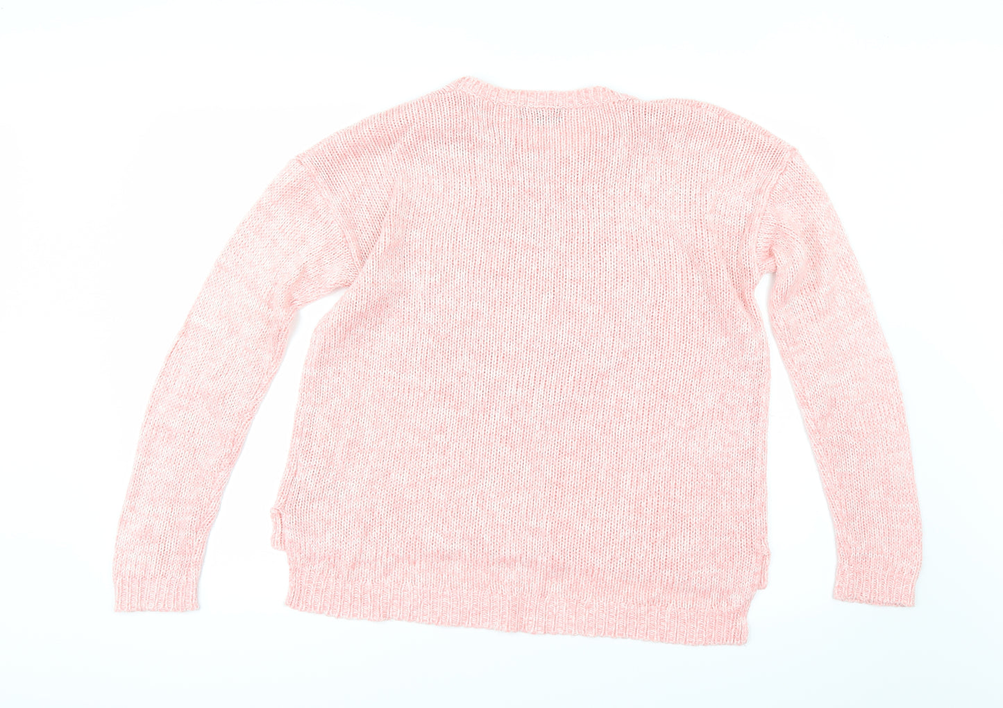 New Look Womens Pink   Pullover Jumper Size 12