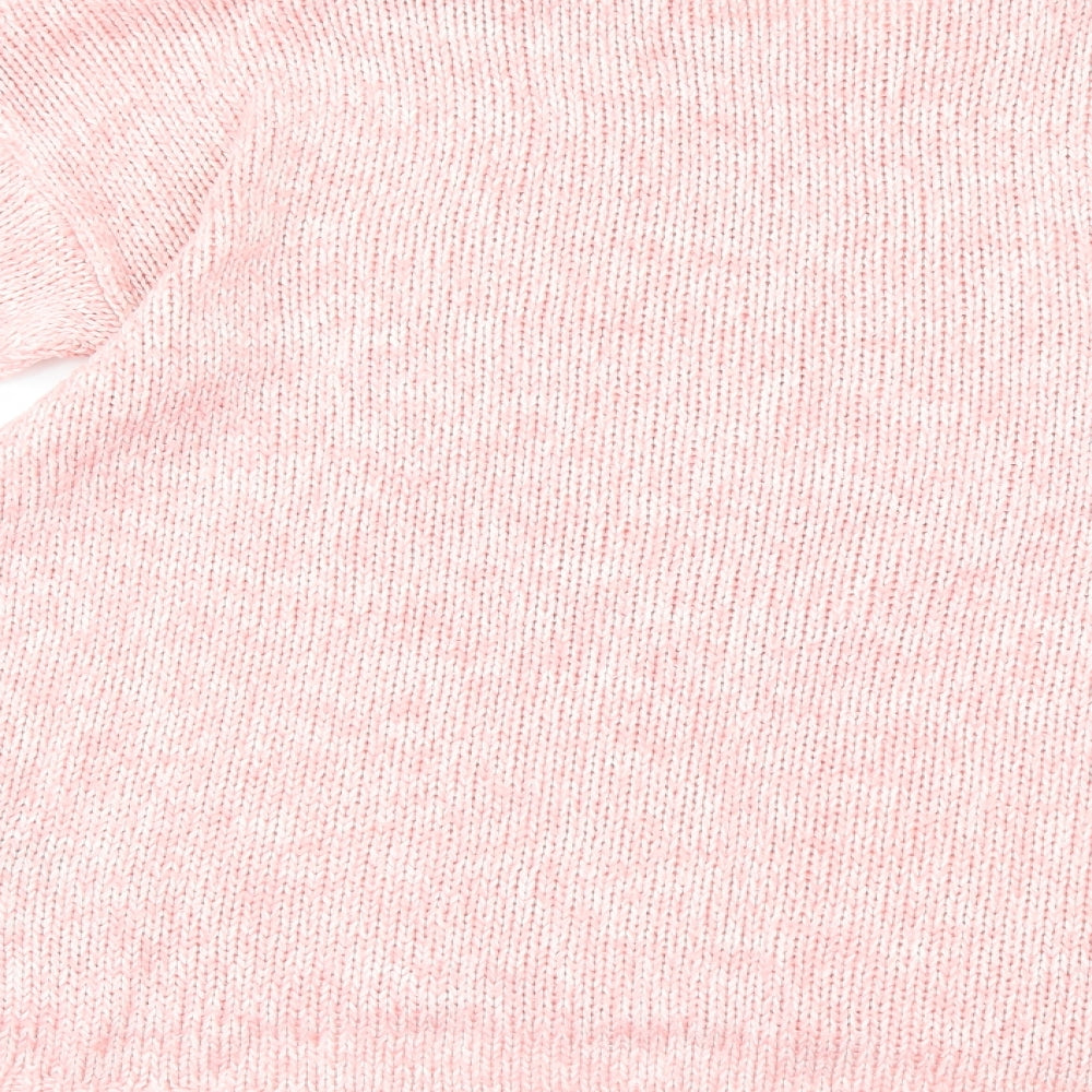 New Look Womens Pink   Pullover Jumper Size 12