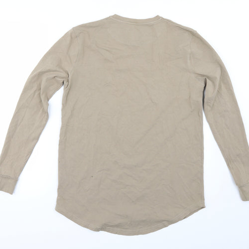 Bee Inspired Mens Beige    T-Shirt Size M