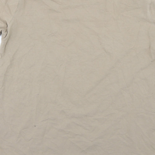 Bee Inspired Mens Beige    T-Shirt Size M