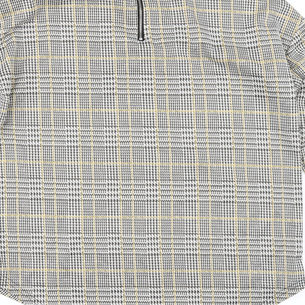 Primark Womens Beige Herringbone  Basic T-Shirt Size S