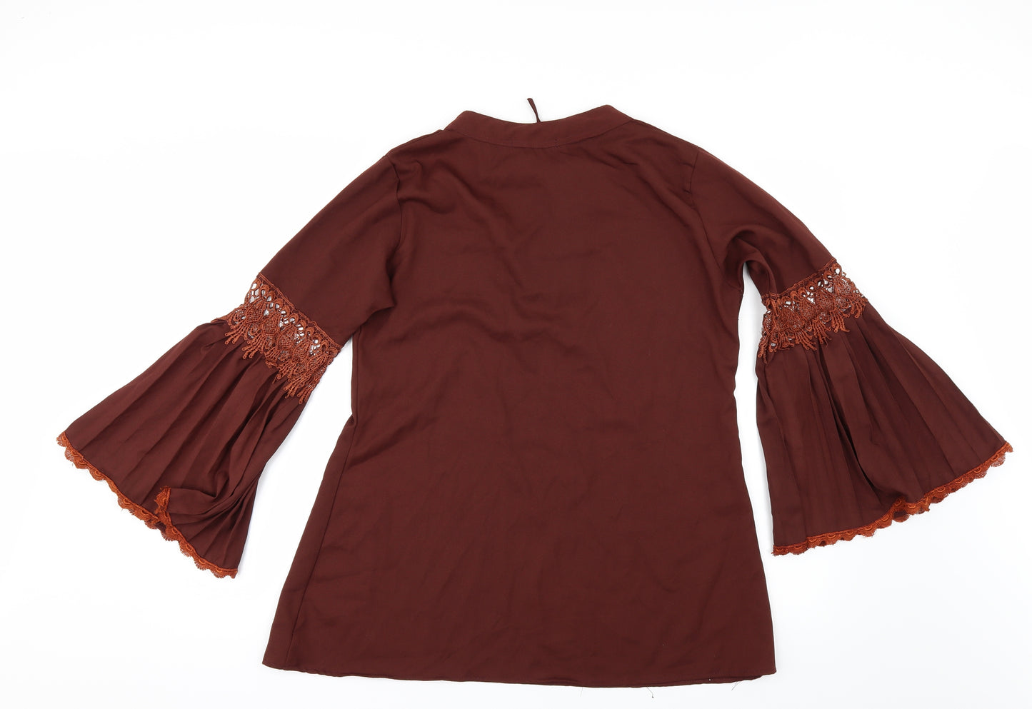 Berksha Womens Red   Tunic Blouse Size M