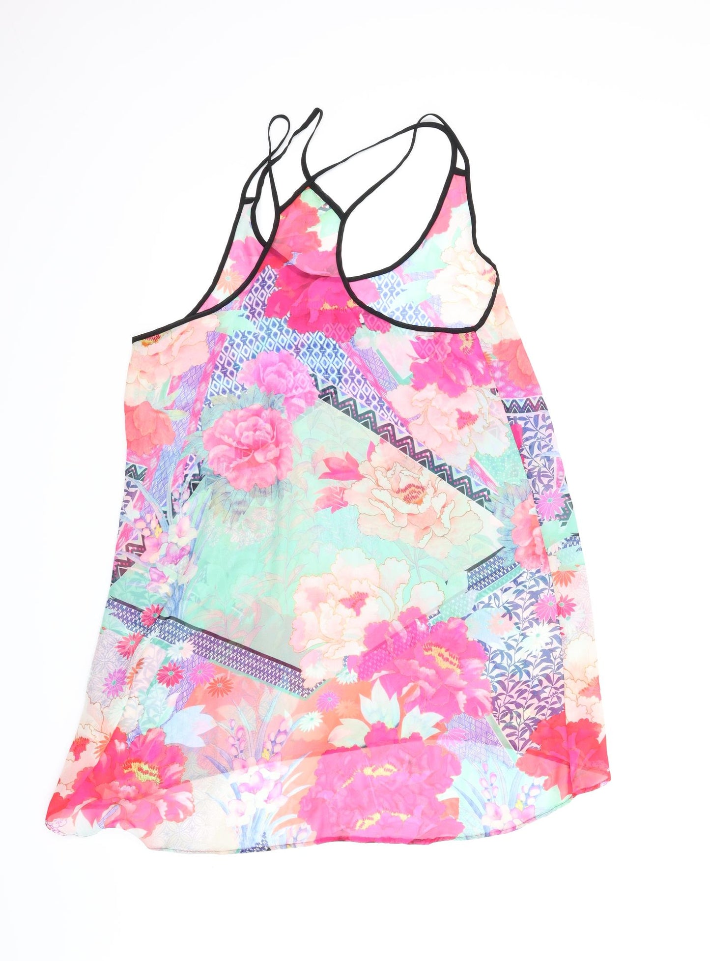 Accesorize Womens Multicoloured Floral  Camisole Blouse Size L