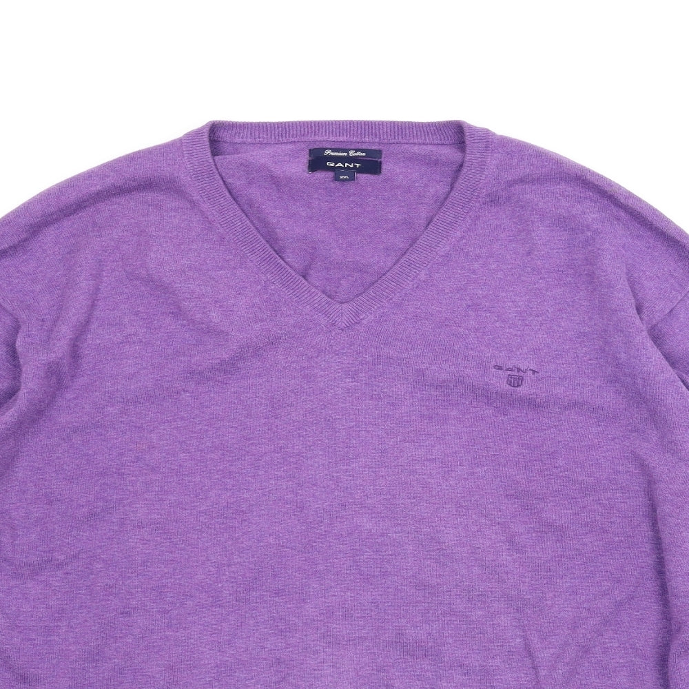 GANT Mens Purple   Pullover Jumper Size 2XL