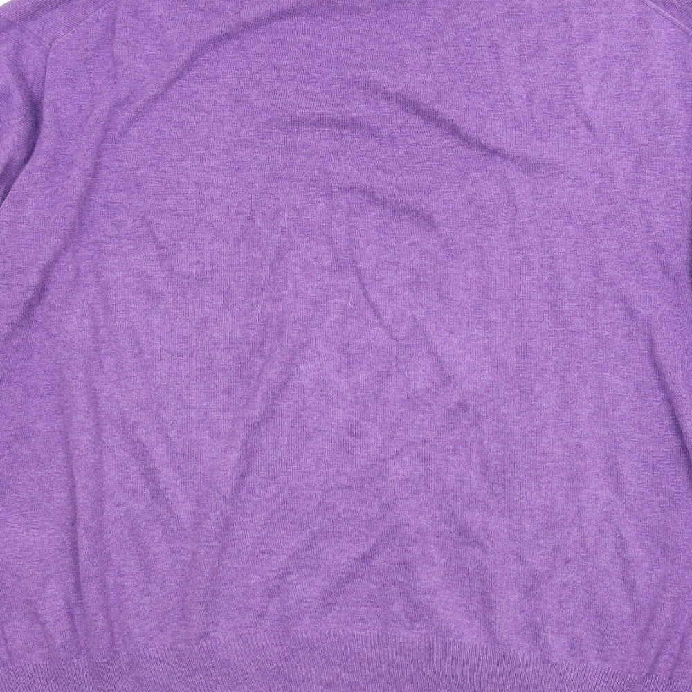 GANT Mens Purple   Pullover Jumper Size 2XL