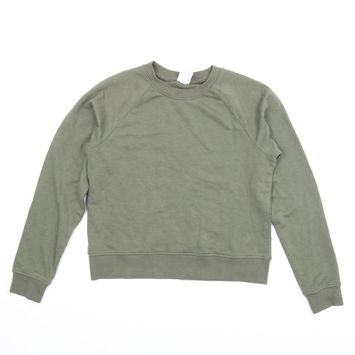 H&M Womens Green   Pullover Jumper Size XS