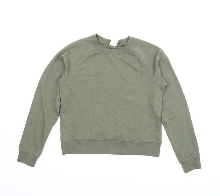H&M Womens Green   Pullover Jumper Size XS