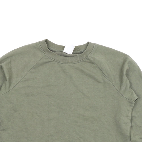 H&M Womens Green   Pullover Jumper Size XS