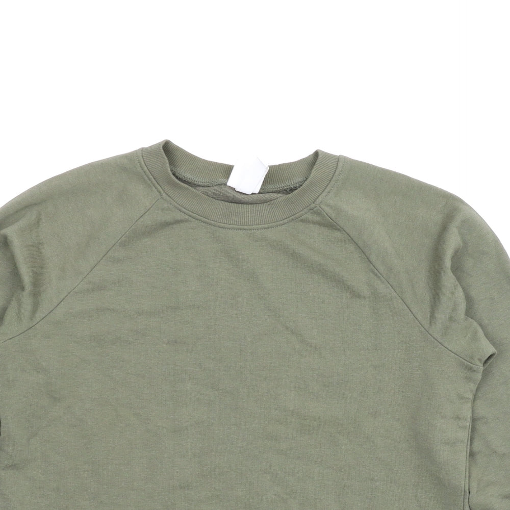 H&M Womens Green   Pullover Jumper Size XS