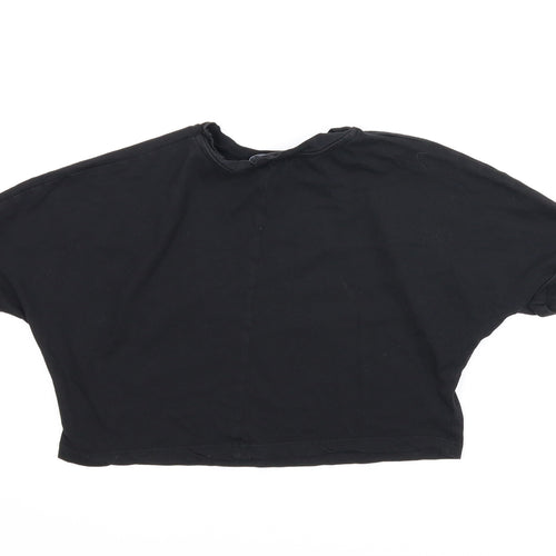 New Look Girls Black   Cropped Tank Size 10-11 Years