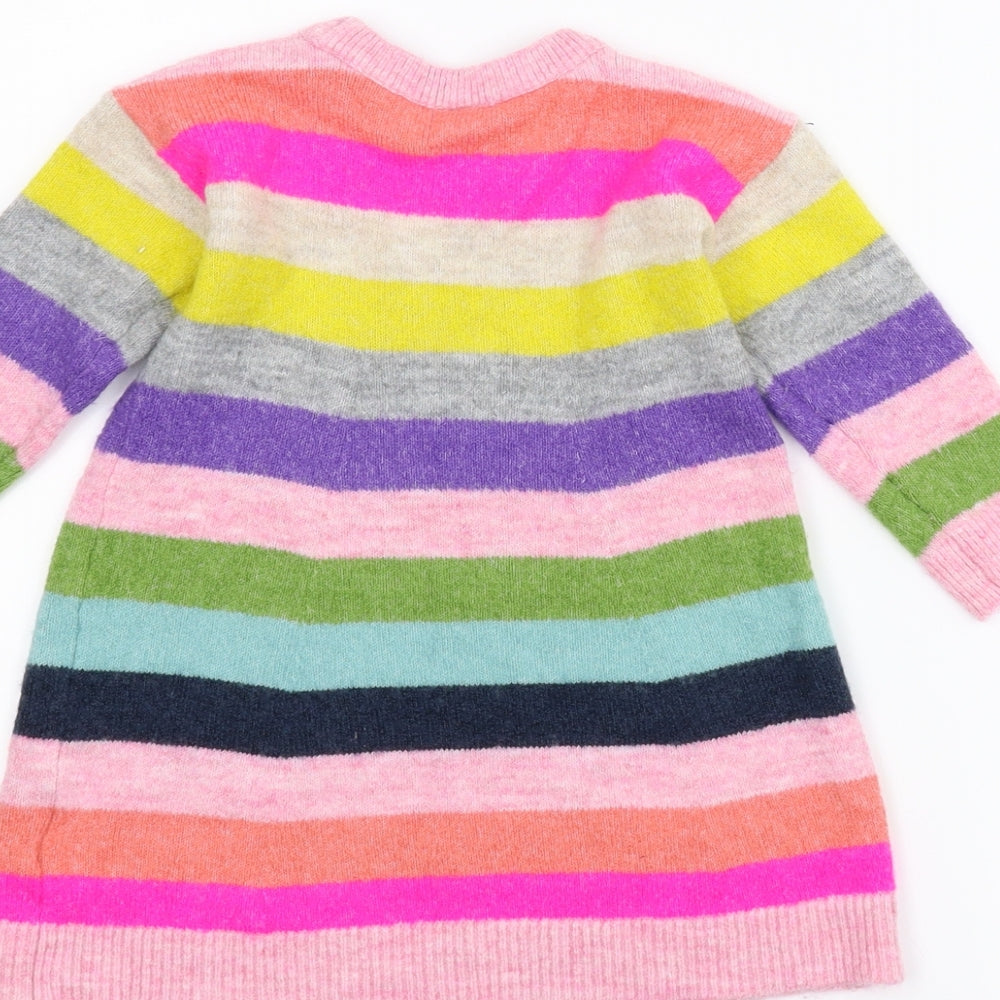 Gap Girls Multicoloured Striped  A-Line  Size 18-24 Months