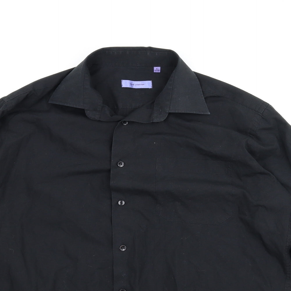 Tex Urban Mens Black    T-Shirt Size 41