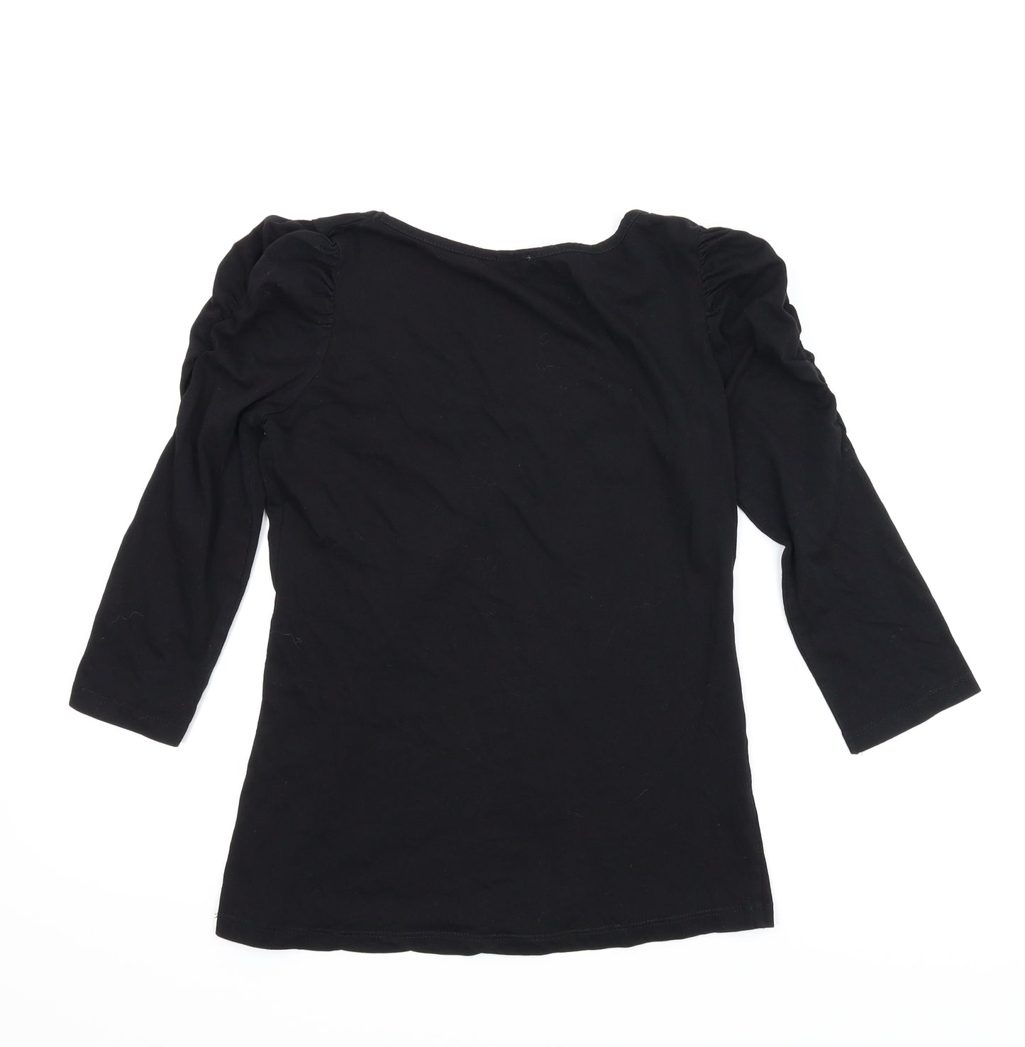 Preworn Womens Black   Basic T-Shirt Size S