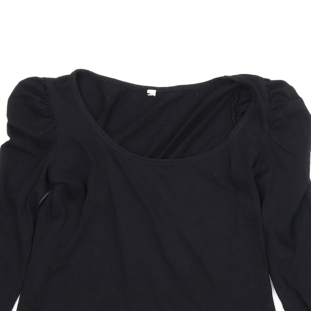 Preworn Womens Black   Basic T-Shirt Size S