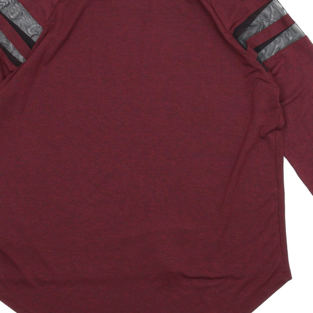 FB Sister Womens Purple   Basic T-Shirt Size L