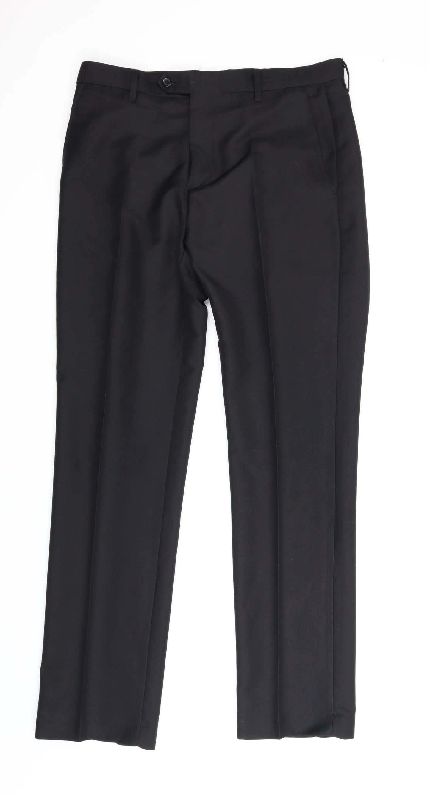 Cedar Wood State Mens Black   Trousers  Size 34 in L31 in