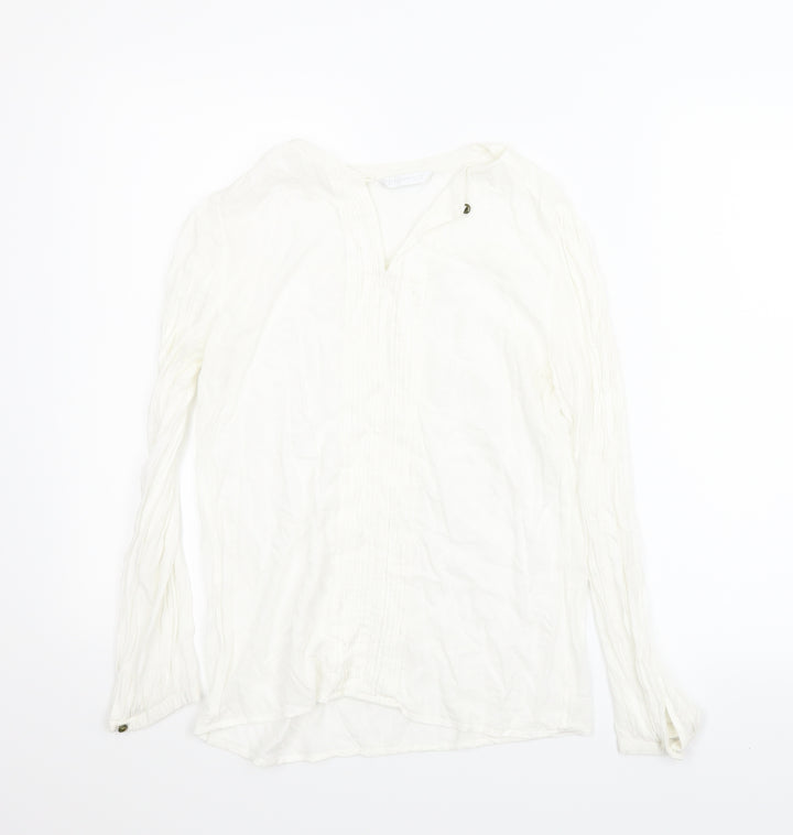 Promod Womens White   Basic Blouse Size S