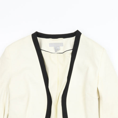 H&M Womens Beige   Jacket  Size 8