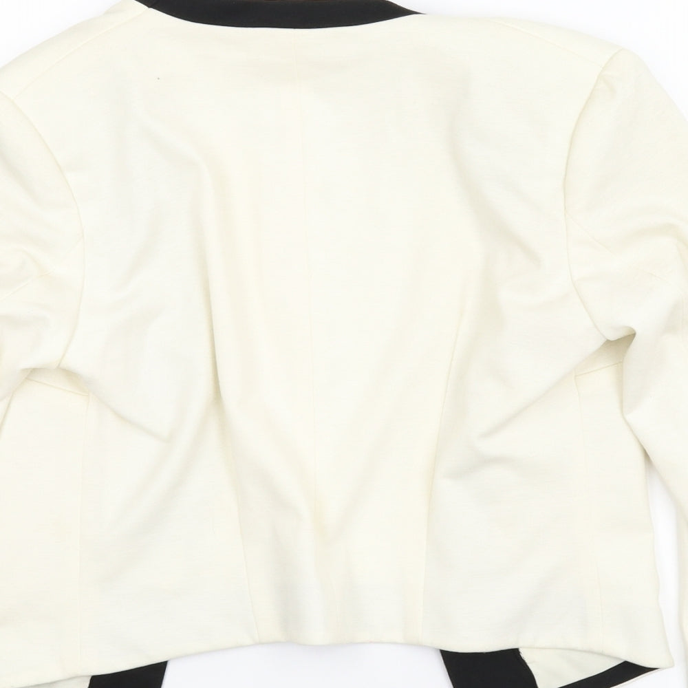 H&M Womens Beige   Jacket  Size 8