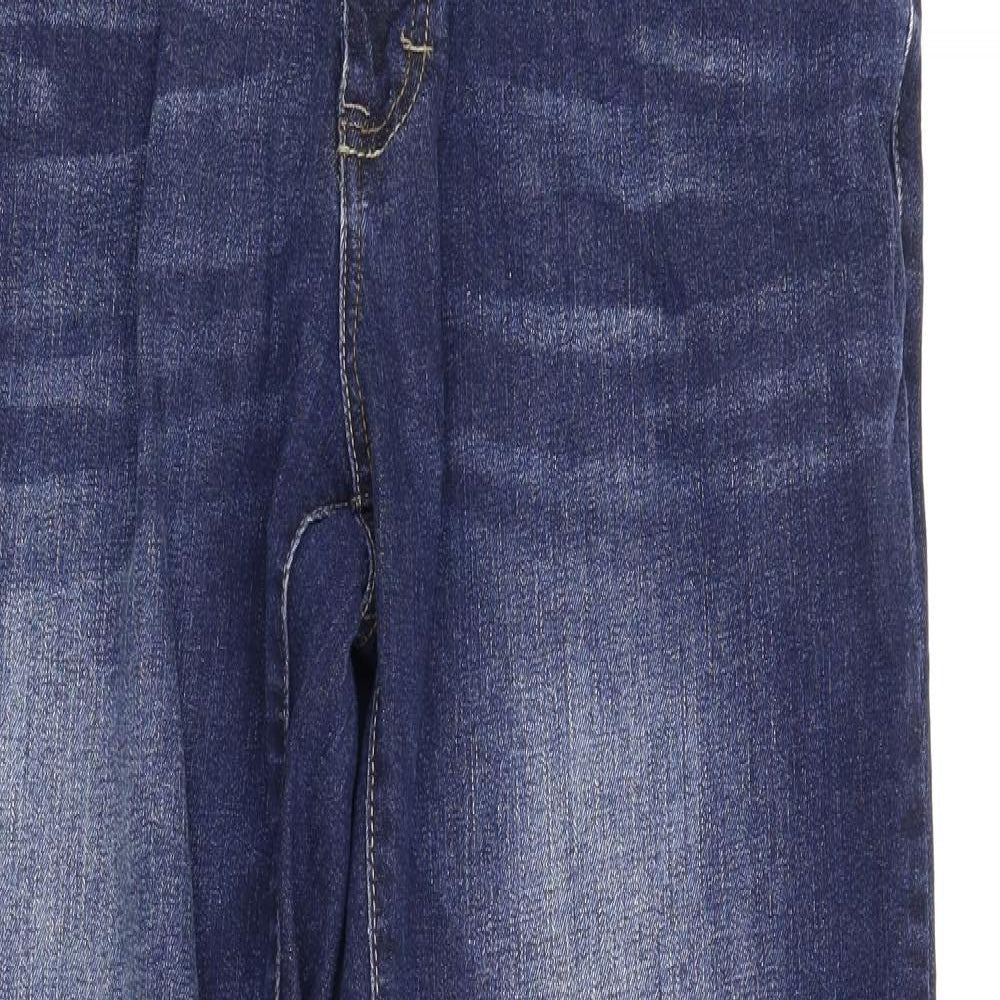F&F Mens Blue  Denim Straight Jeans Size 38 L32 in