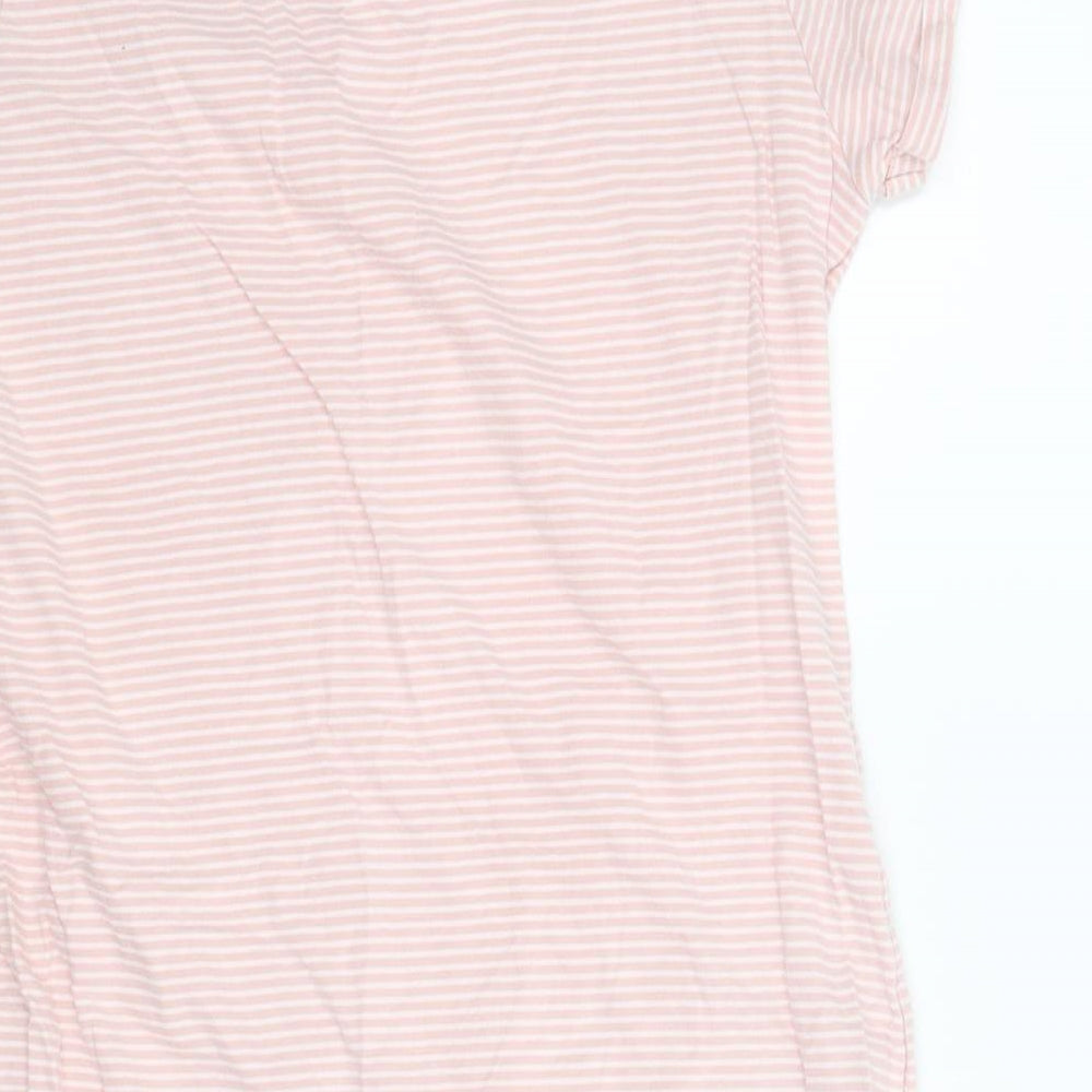 Matalan Womens Pink Striped  Capri Dress Size S