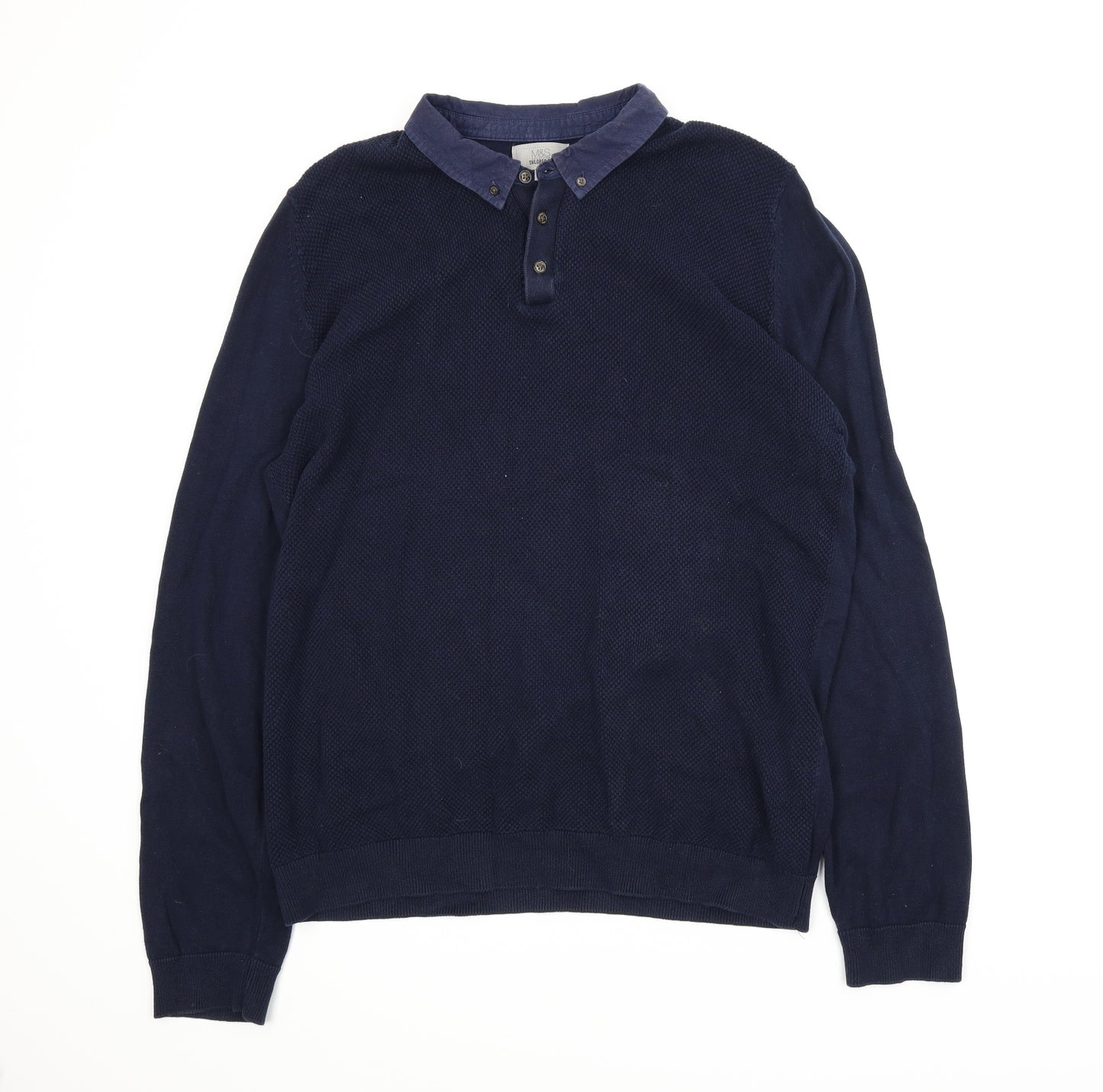 M&S Mens Blue    T-Shirt Size XL