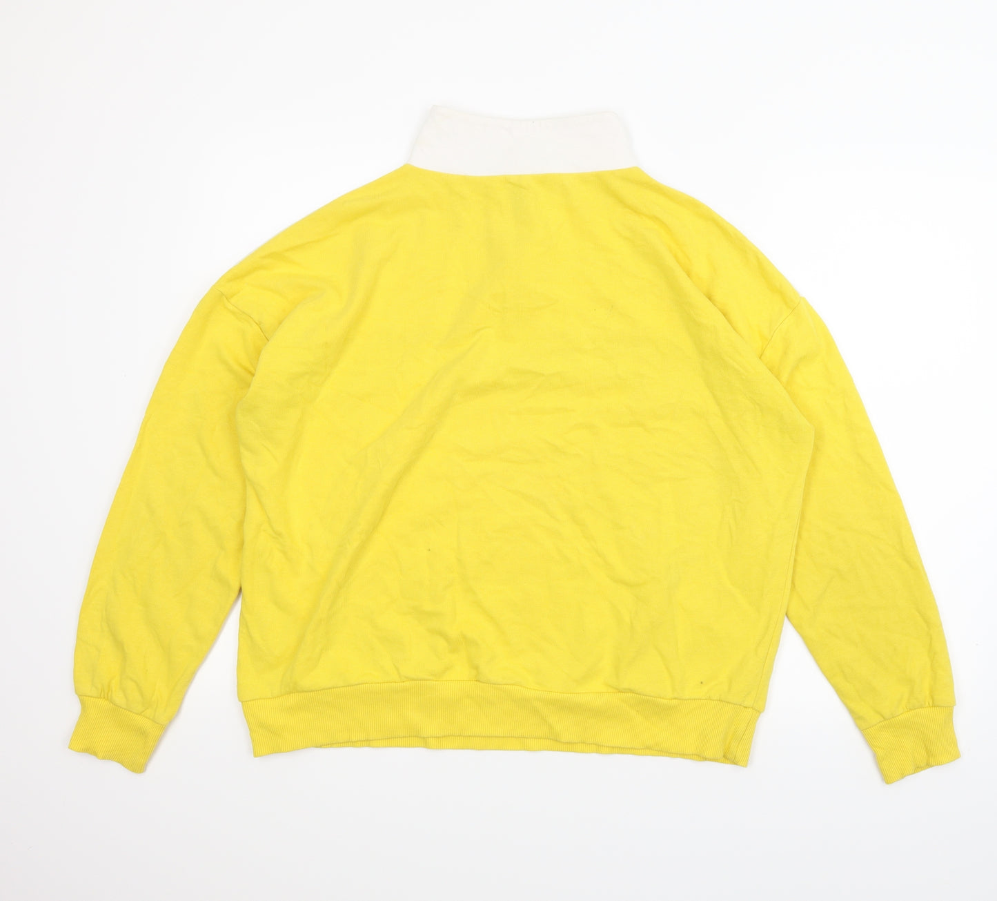 New Look Womens Yellow   Pullover Jumper Size 16