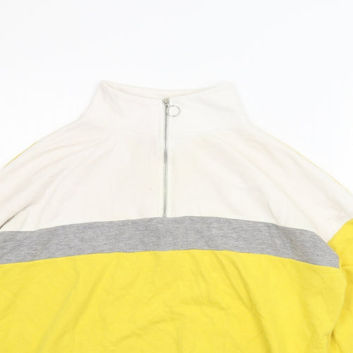 New Look Womens Yellow   Pullover Jumper Size 16