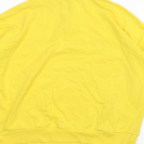 New Look Womens Yellow   Pullover Jumper Size 16
