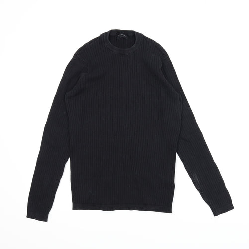 New Look Mens Black   Pullover Jumper Size M