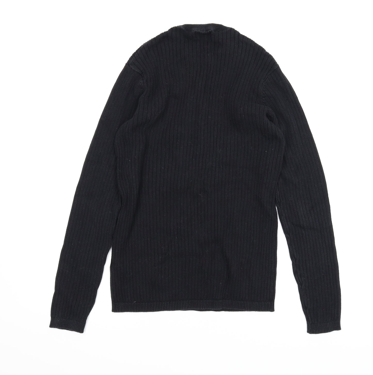 New Look Mens Black   Pullover Jumper Size M