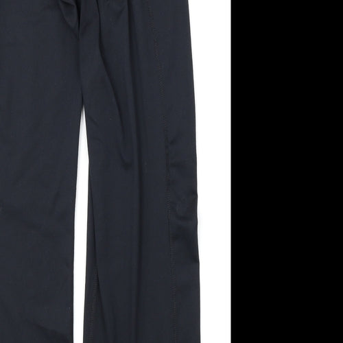 M&S Womens Black   Jogger Trousers Size 10 L26 in