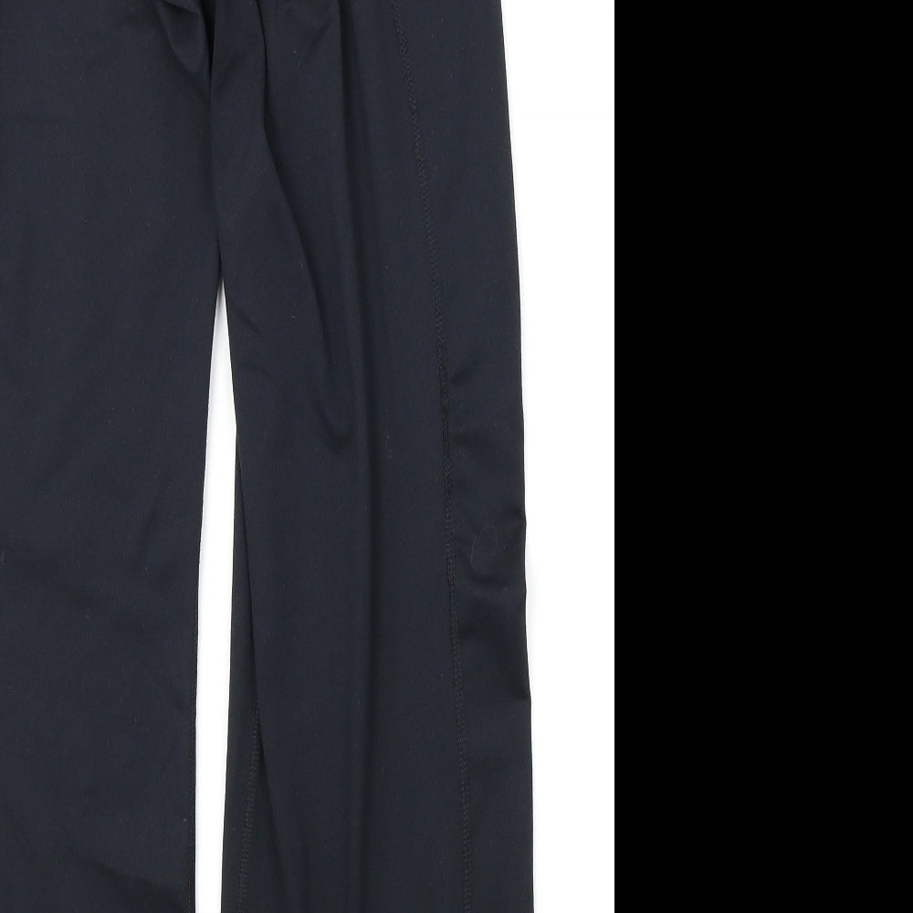 M&S Womens Black   Jogger Trousers Size 10 L26 in
