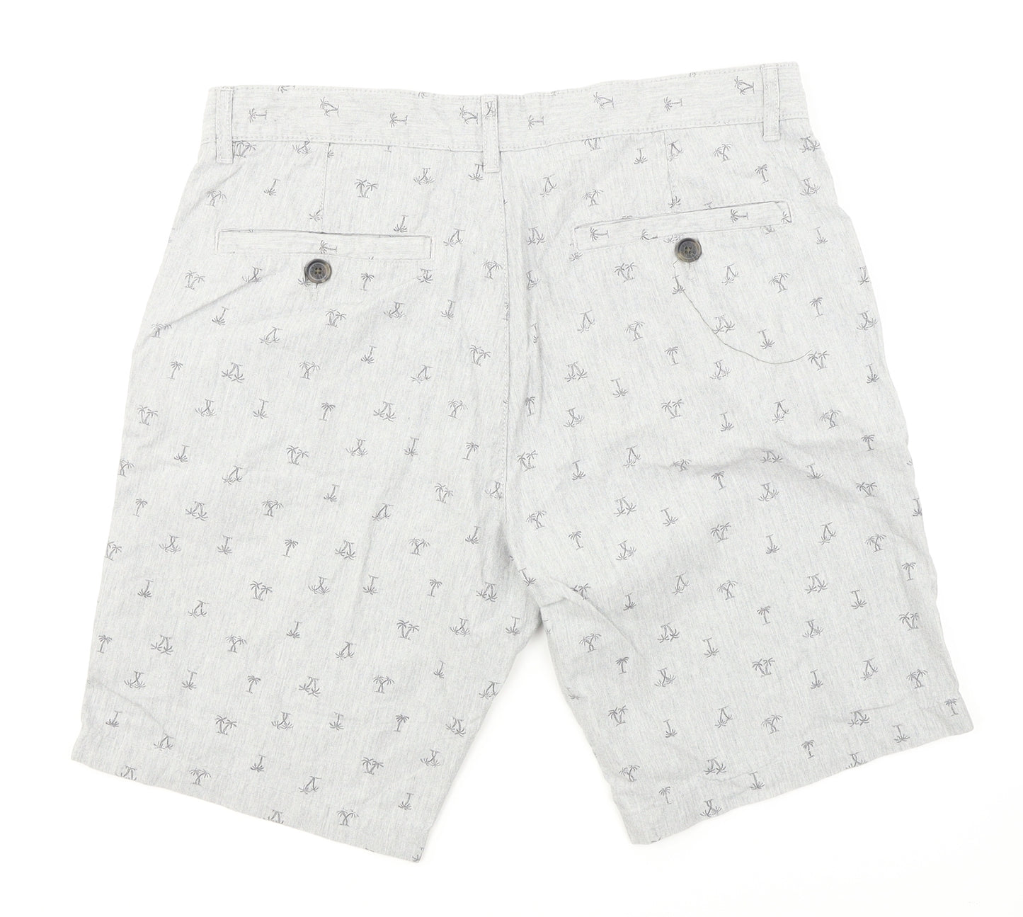 ACW85 Mens Grey   Chino Shorts Size 32 in